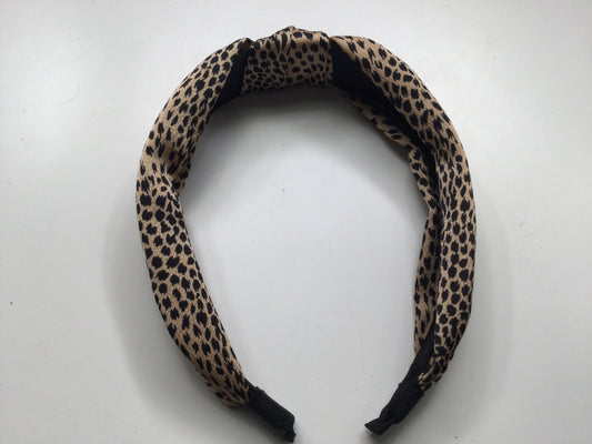 Leopard print headband