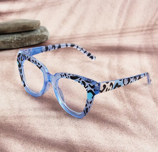 Chic Leopard Print Glasses