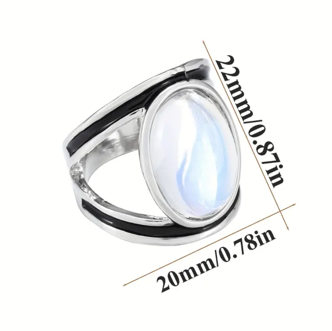 TRISHYG Moonstone  Ring