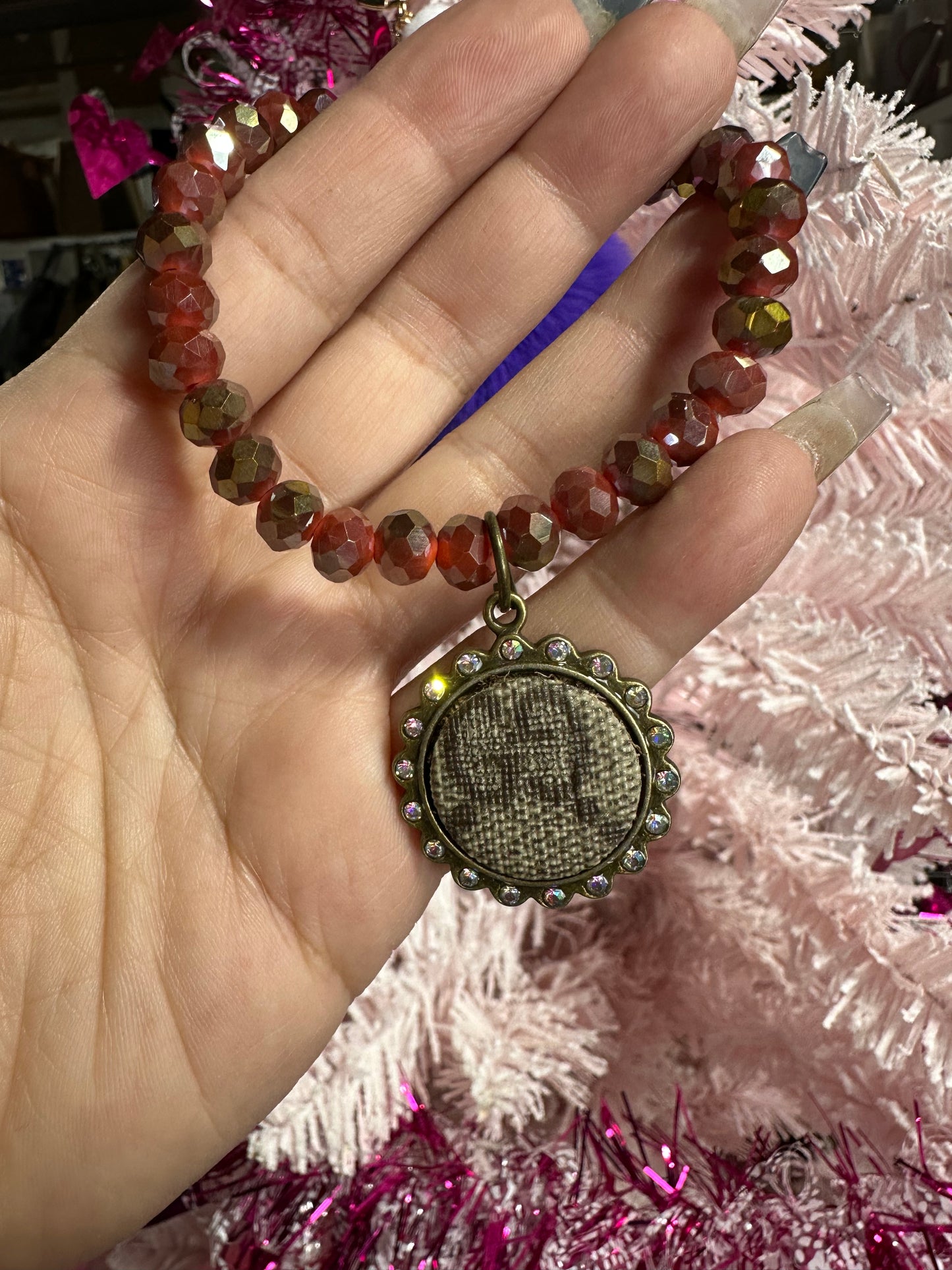 Peach Gold Gigi Bracelet