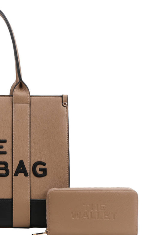 Tote Bag With Wallet 1136W