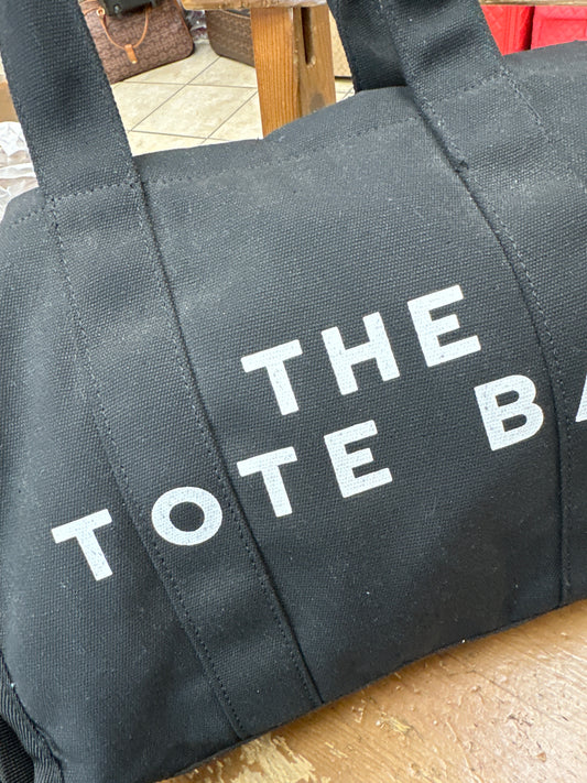 Tote bag in black flash sale