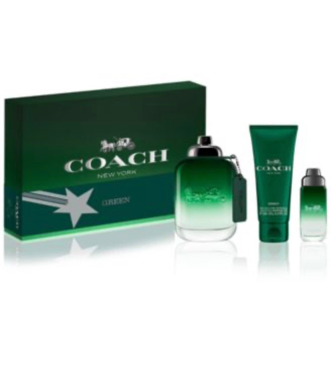 COACH GREEN SET FOR MEN