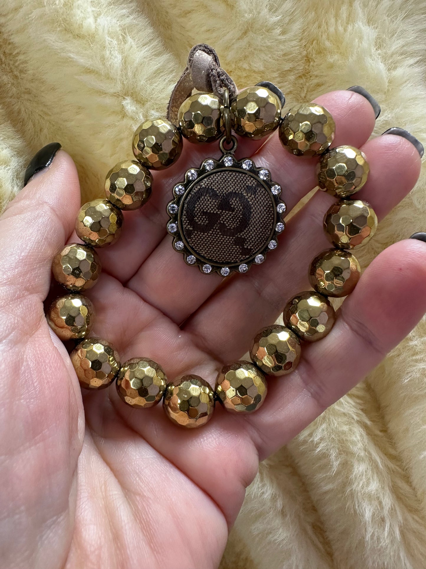 GG GOLD HERMATITE XL BRACELET