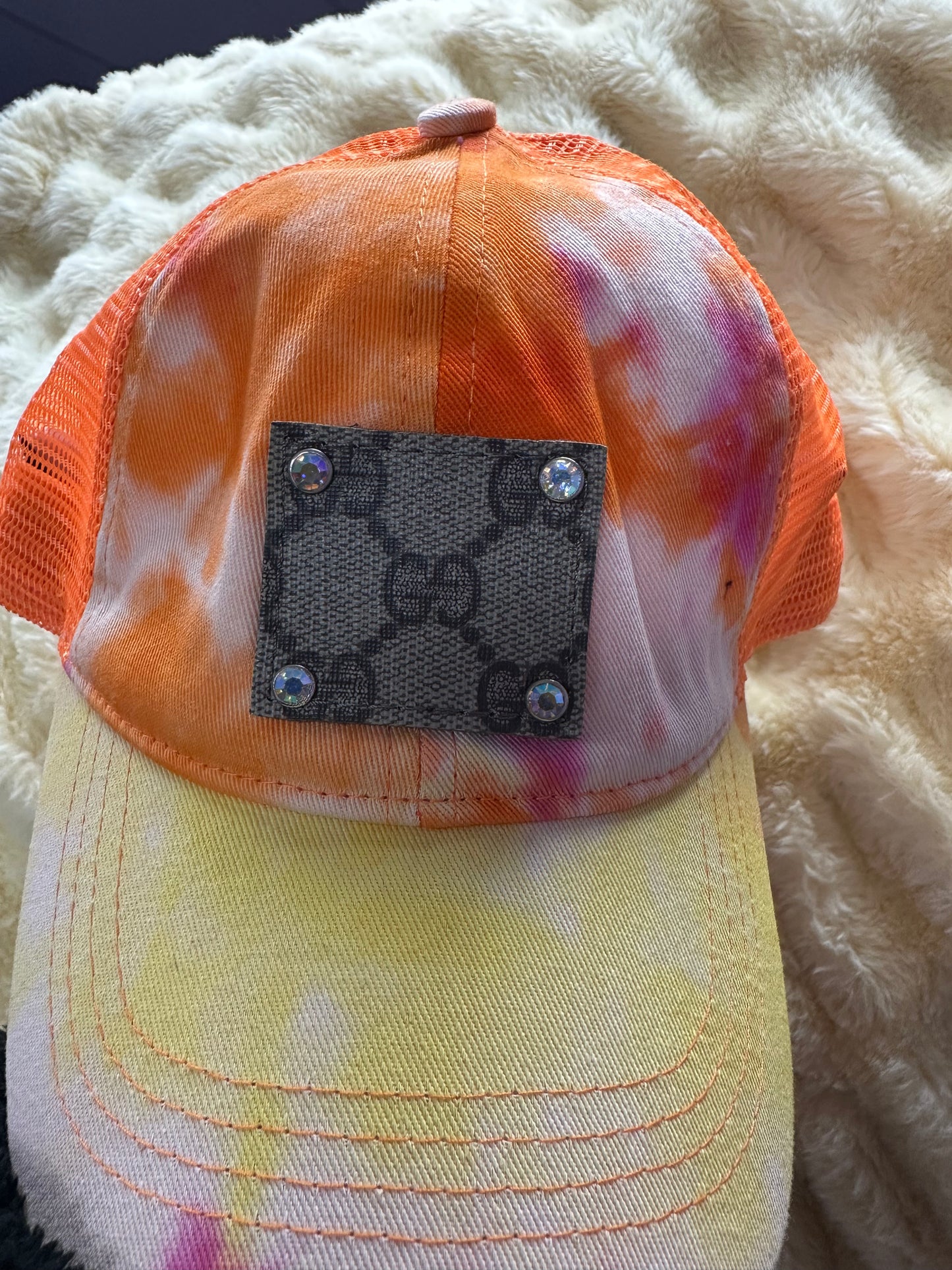 GG ORANGE SHERBET BASEBALL CAP
