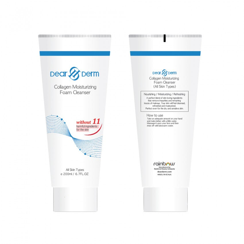 DEARDERM COLLAGEN MOISTURIZING FOAM CLEANSER