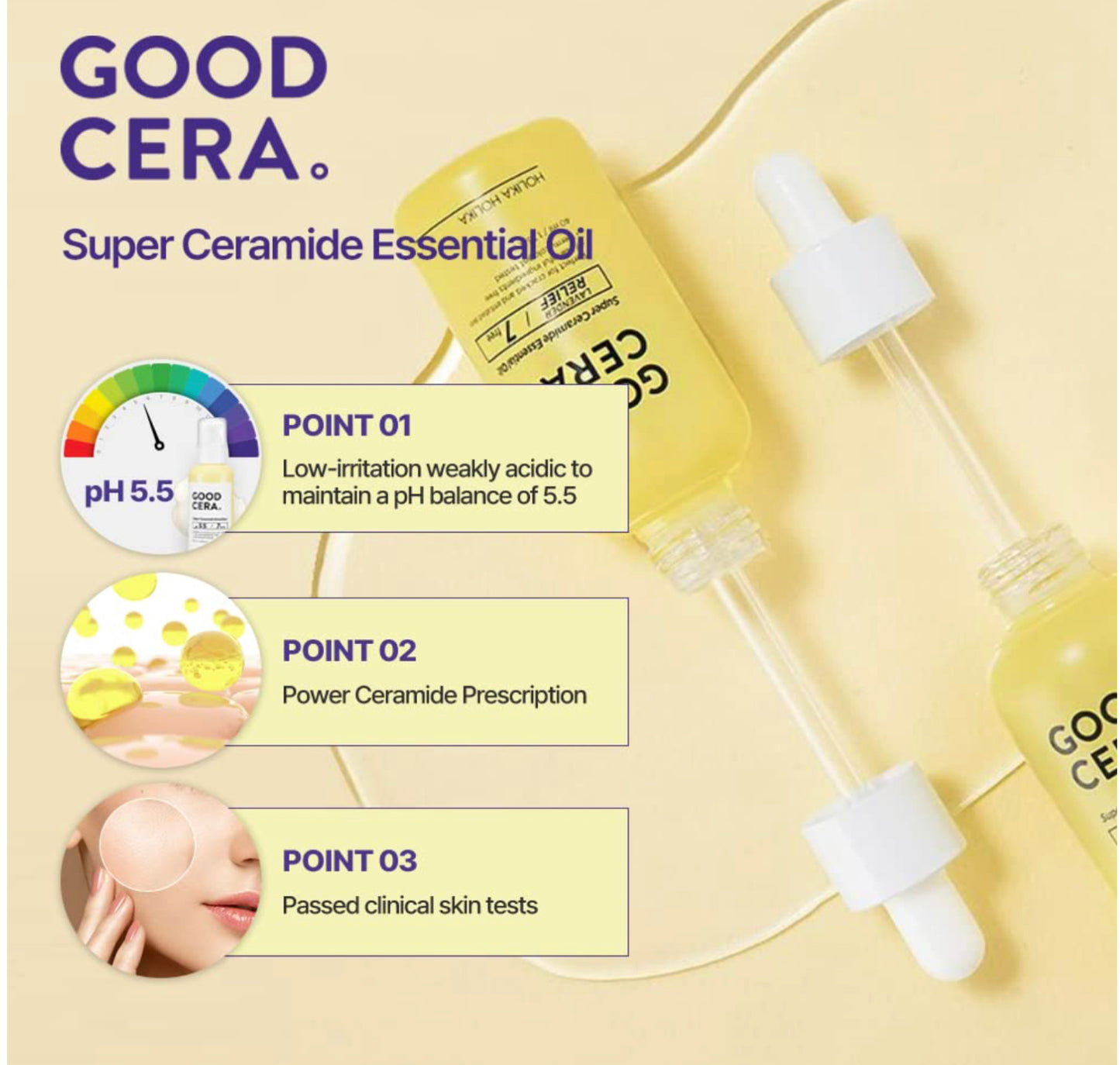 HOLIKA HOLIKA SKIN & GOOD CERA ESSENTIAL OIL SUPER CERAMIDE 1.35FL.OZ/40ML