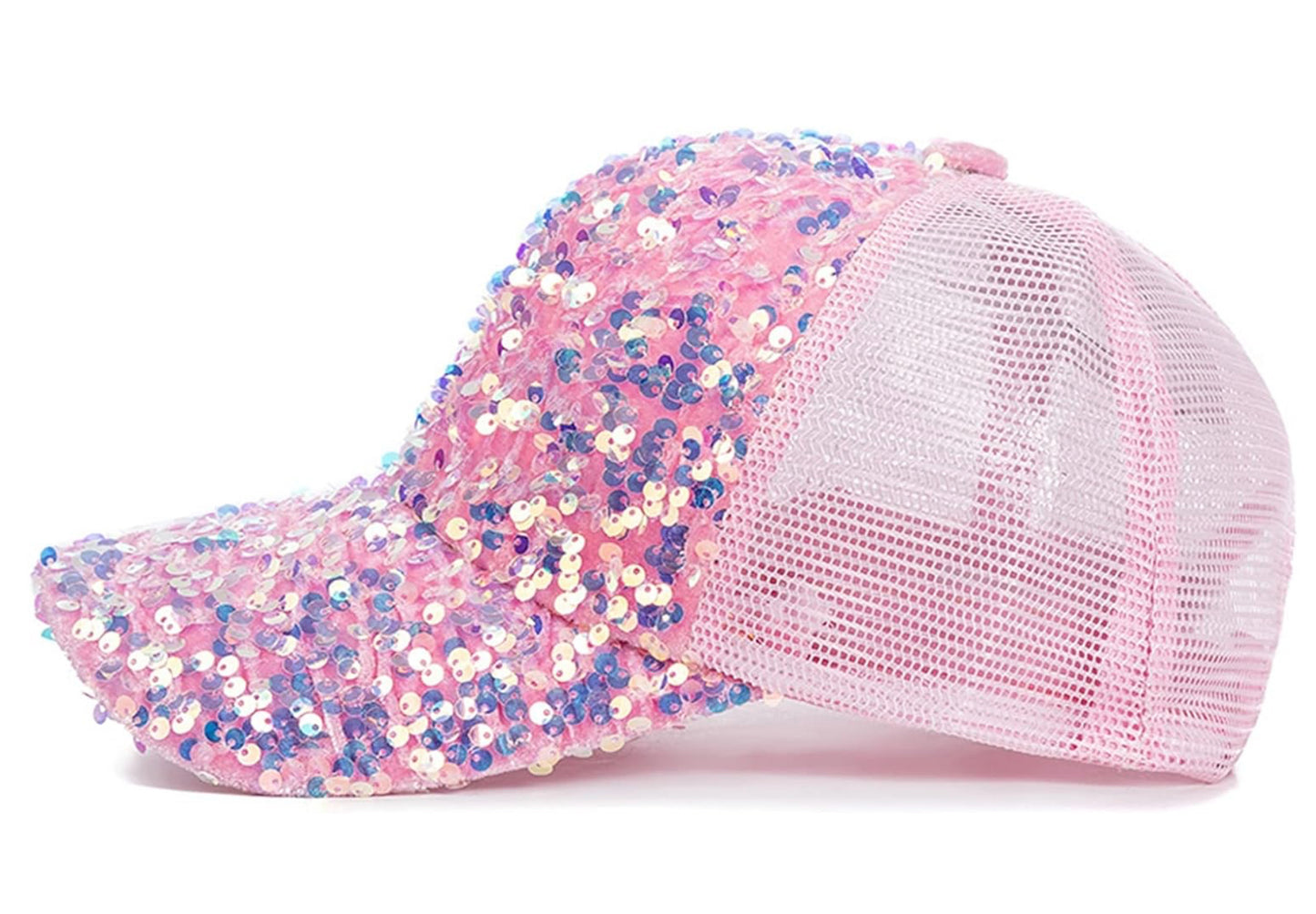 Sequined Baseball Cap