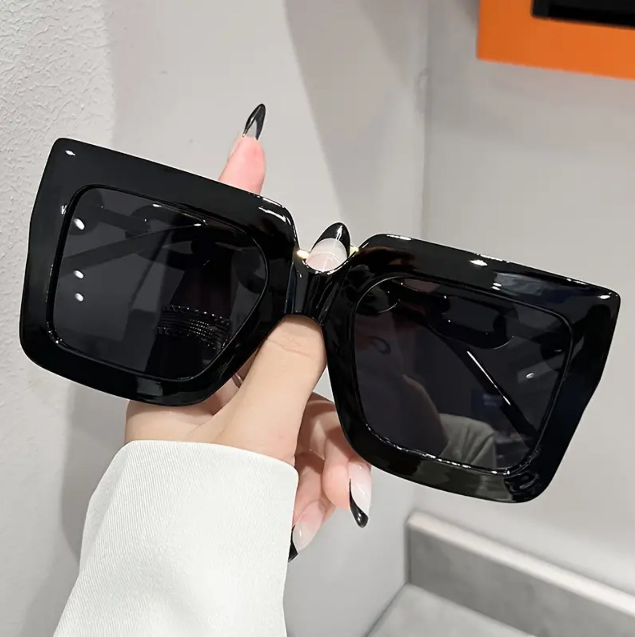 Square Chain Sunglasses