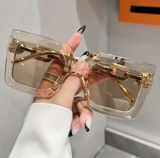 Square Chain Sunglasses