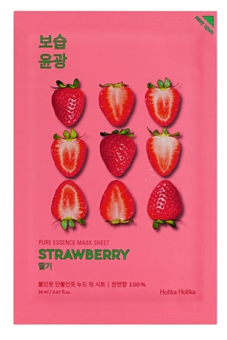 Holika Holika Pure Essence Mask Sheet - Strawberry
