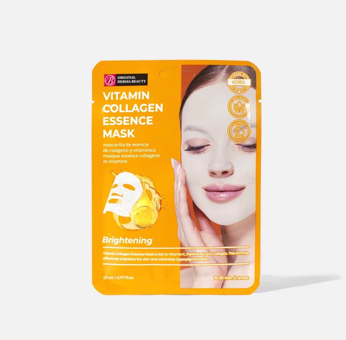 Original Derma Beauty Vitamin Collagen Essence Mask The Makeup