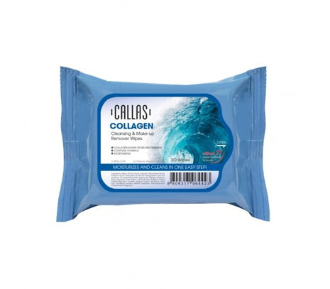 Callas Collagen Cleansing & Make-up Remover (30 count)