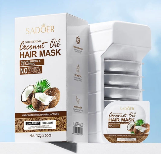 Coconut Oil Hair Mask.