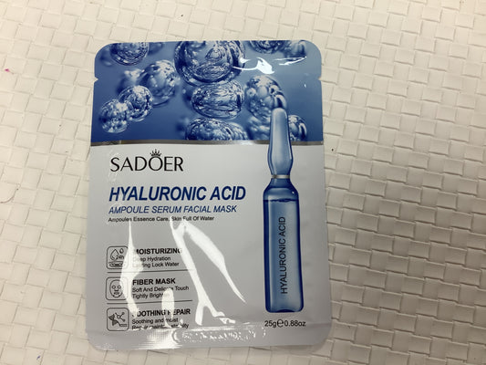 Sadler Hyaluronic acid face mask