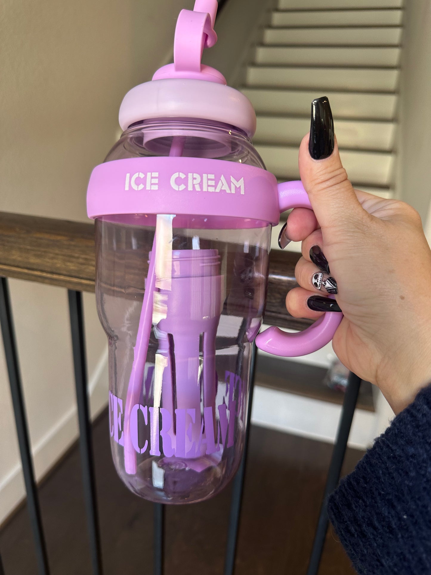 Ice Cream Sports Water Bottle