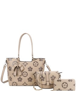 YB-8093 LV 3pc Handbag