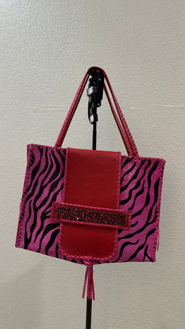 Fuchsia Red Zebra