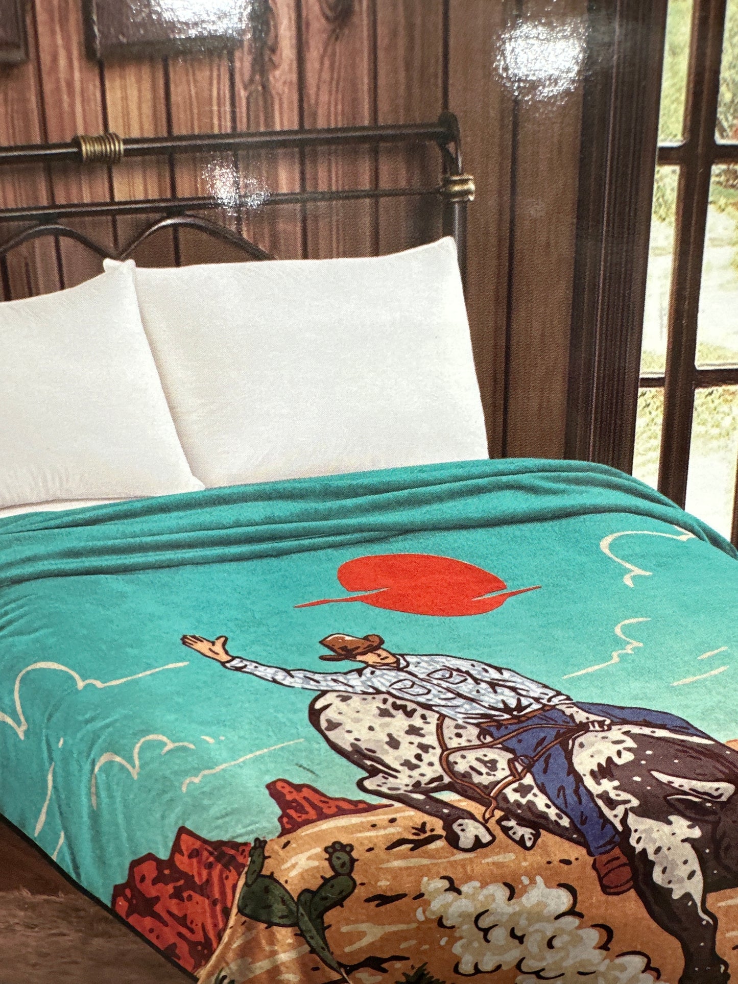Limited Edition Cowboy MIA - THROW BLANKET -Queen