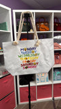 Artsy  Beach Tote Bag