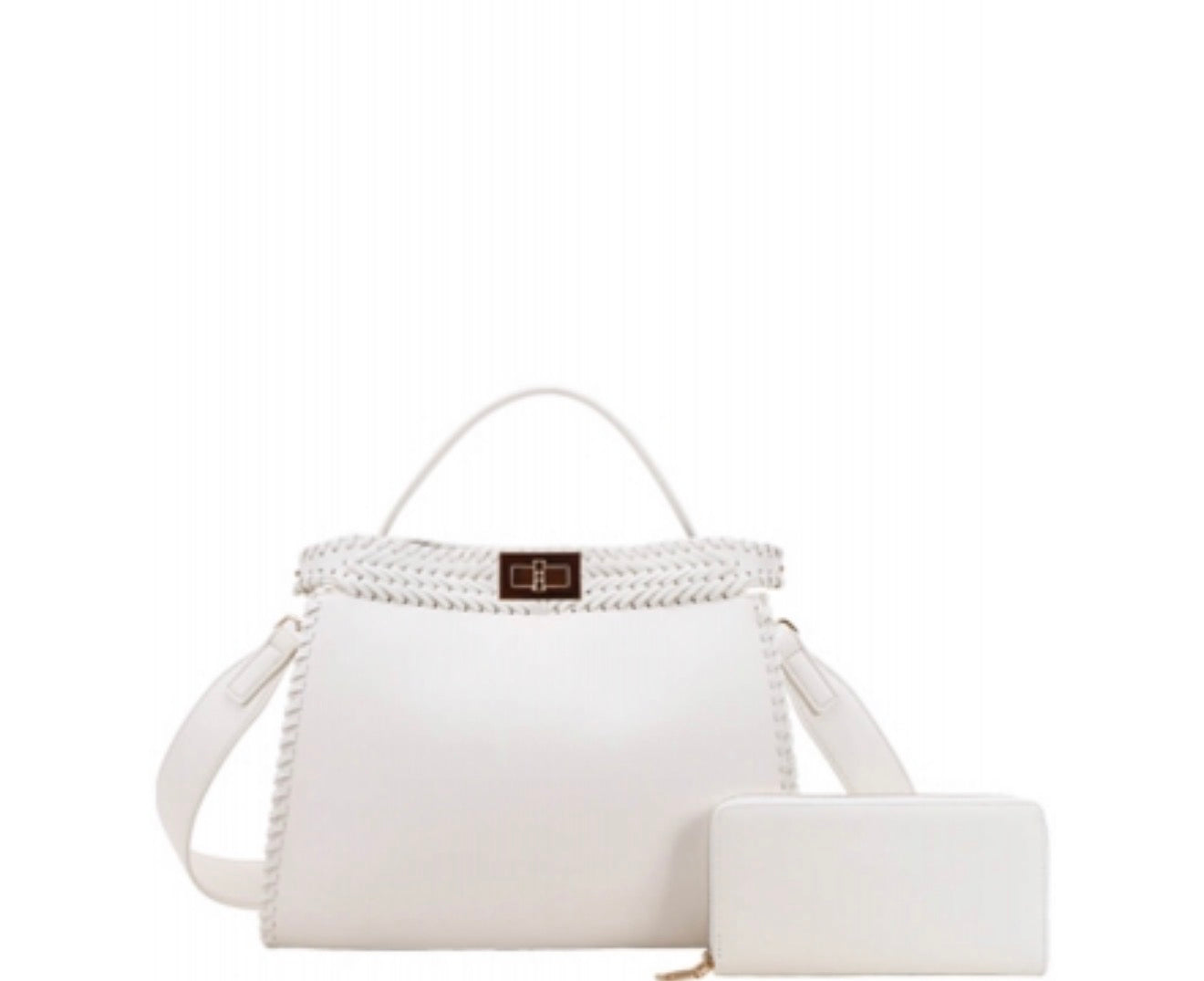 Fashion Satchel with Wallet Set BZ-1143W