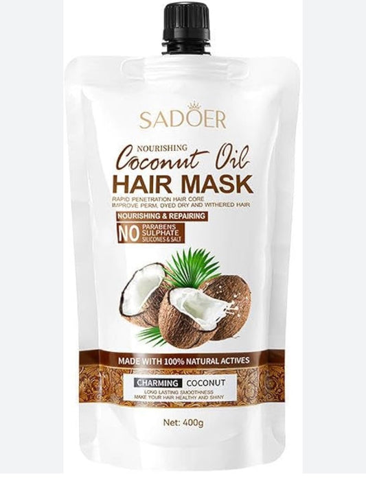 Coconut Oil Hair Mask.