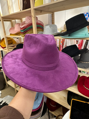 Rancher Hat in Purple