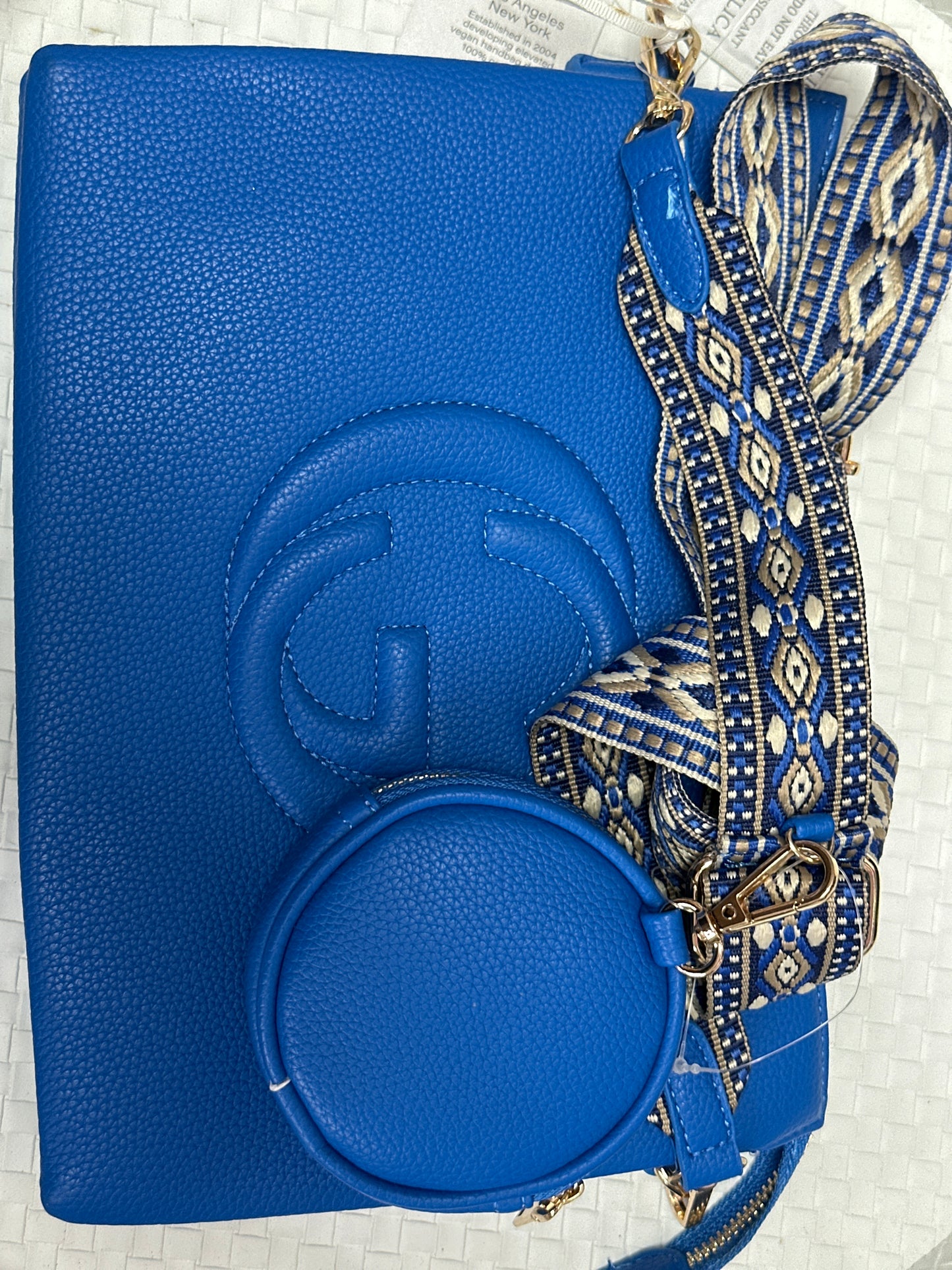 Blue GG Crossbody