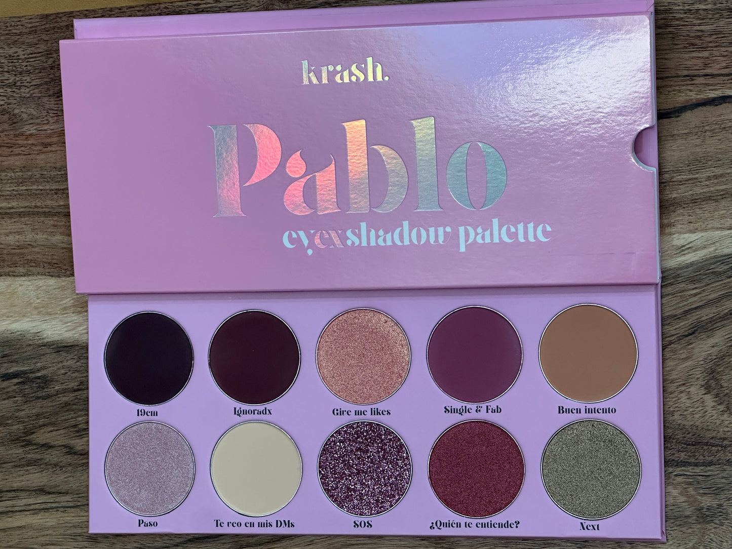 Pablo Krash Kosmetics Eye Shadow Palette