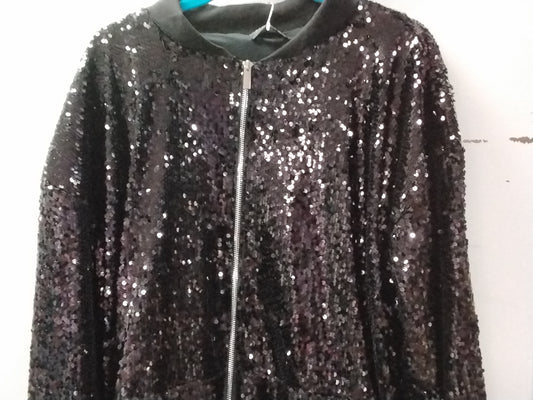 Black sequin jacket