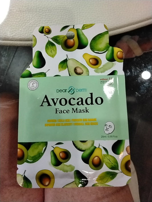 Avacado face mask