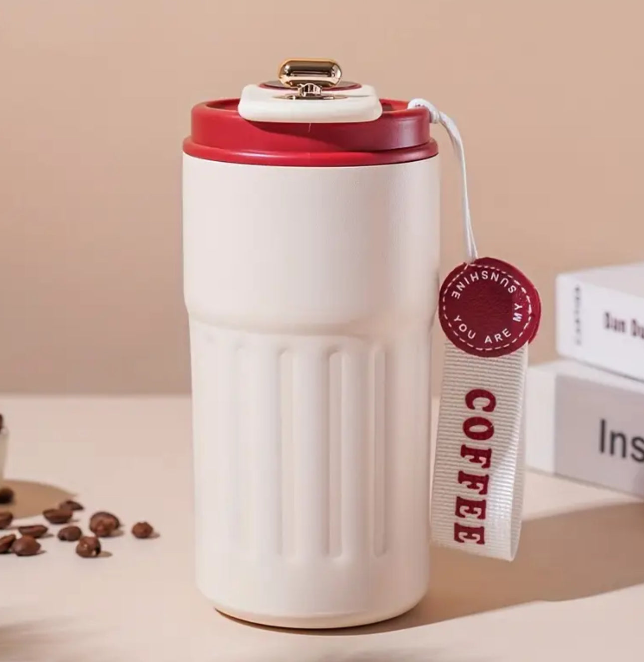 Stainless Steel Insulated Coffee Travel Mug,
