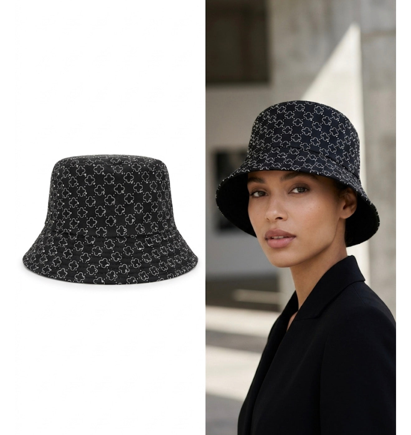 Cute Summer Bucket Hat -Blue