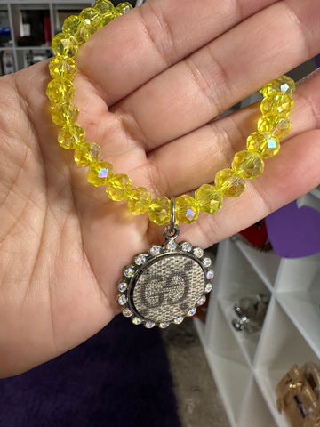 Crystal yellow Bracelet