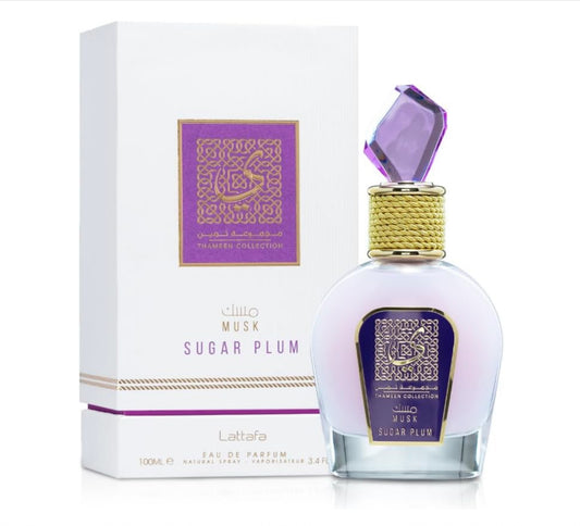 Musk Sugar Plum from Thameen by Lattafa Collection Eau De Parfum 100 Ml