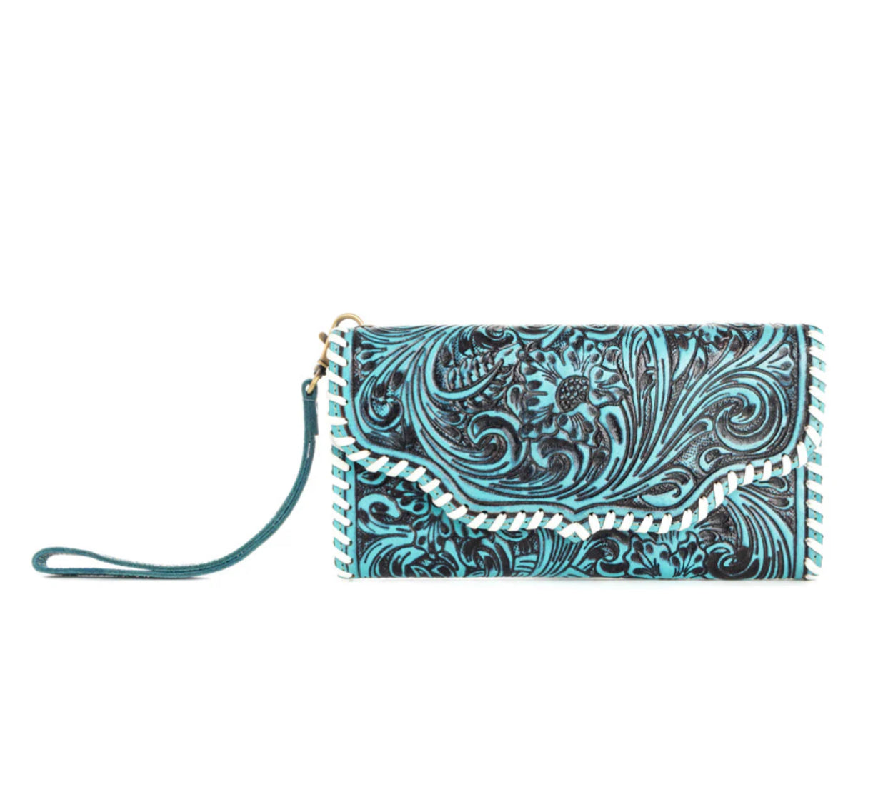 Desert Roses Wallet In Crimson In Pink