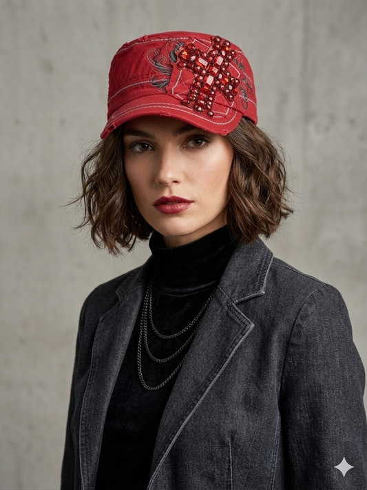 Red Hat with Red Cross Hat