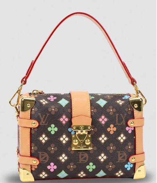 Stylish Print Design Satchel Bag PDZ2-1218