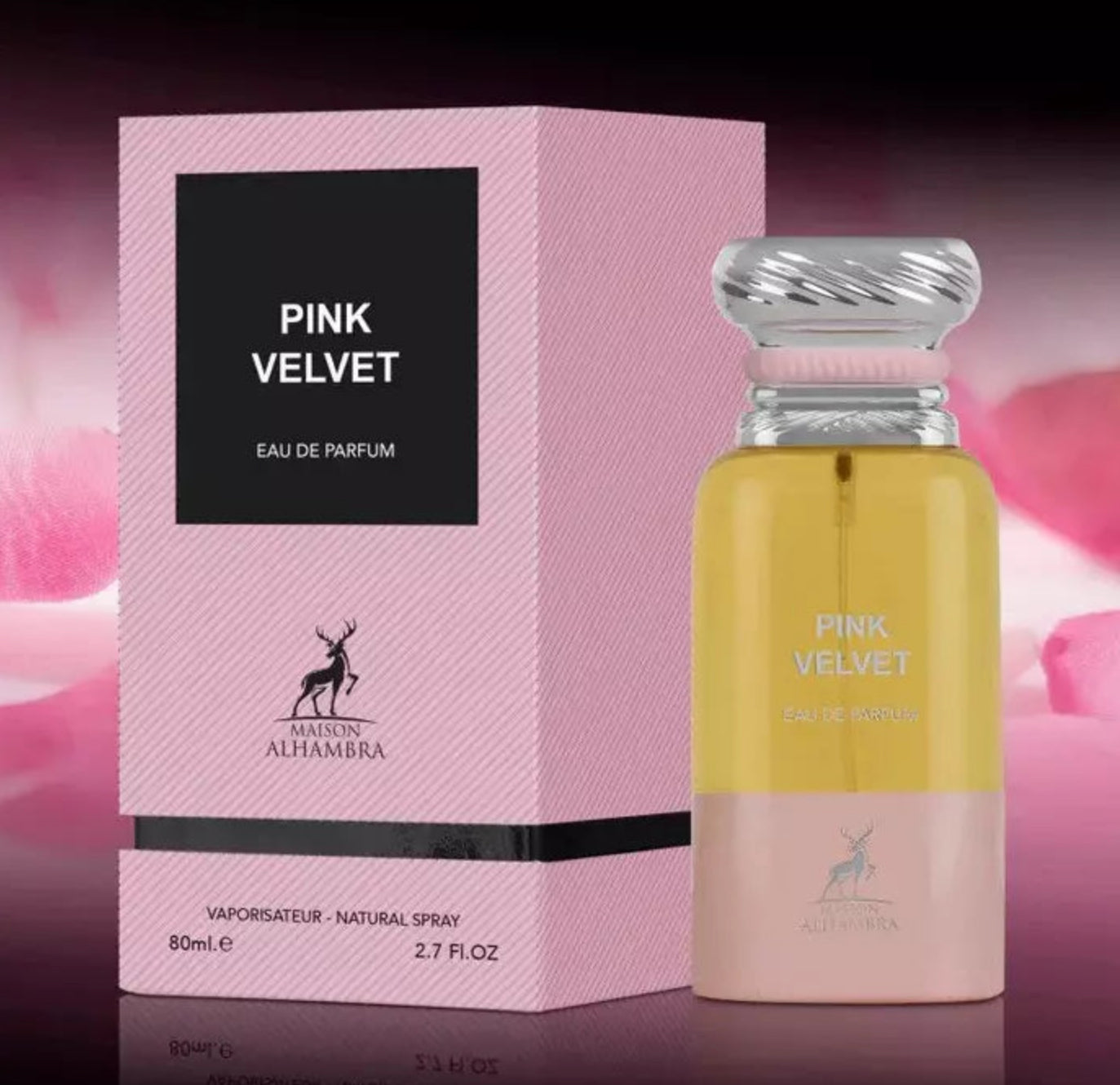 PINK VELVET EDP - 80ML by Maison Alhambra