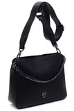 IZA CO Chain Link Crossbody Bag