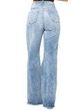 Tyger Varsity Wide Leg Jean