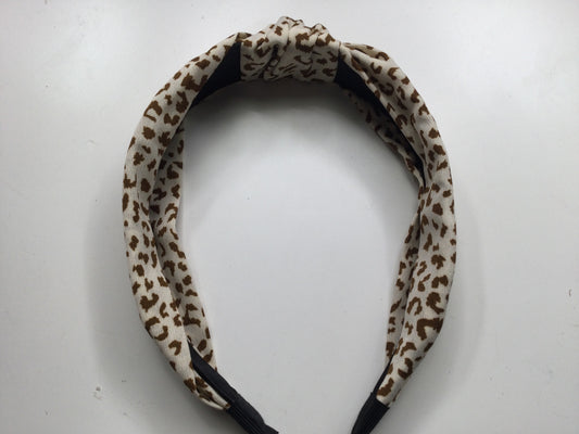 Leopard print headband