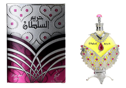Khadlaj Hareem Al Sultan Silver by Al Khadlaj, 1.18 oz Perfume Oil