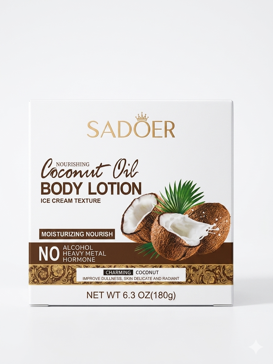 SADOER Nourishing Coconut Oil Body Lotion