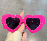 Heart Shape Women’s Oversize Heart Shape Mod Clout Fashion Sunglasses