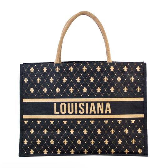 Clovis Louisiana Juco Tote