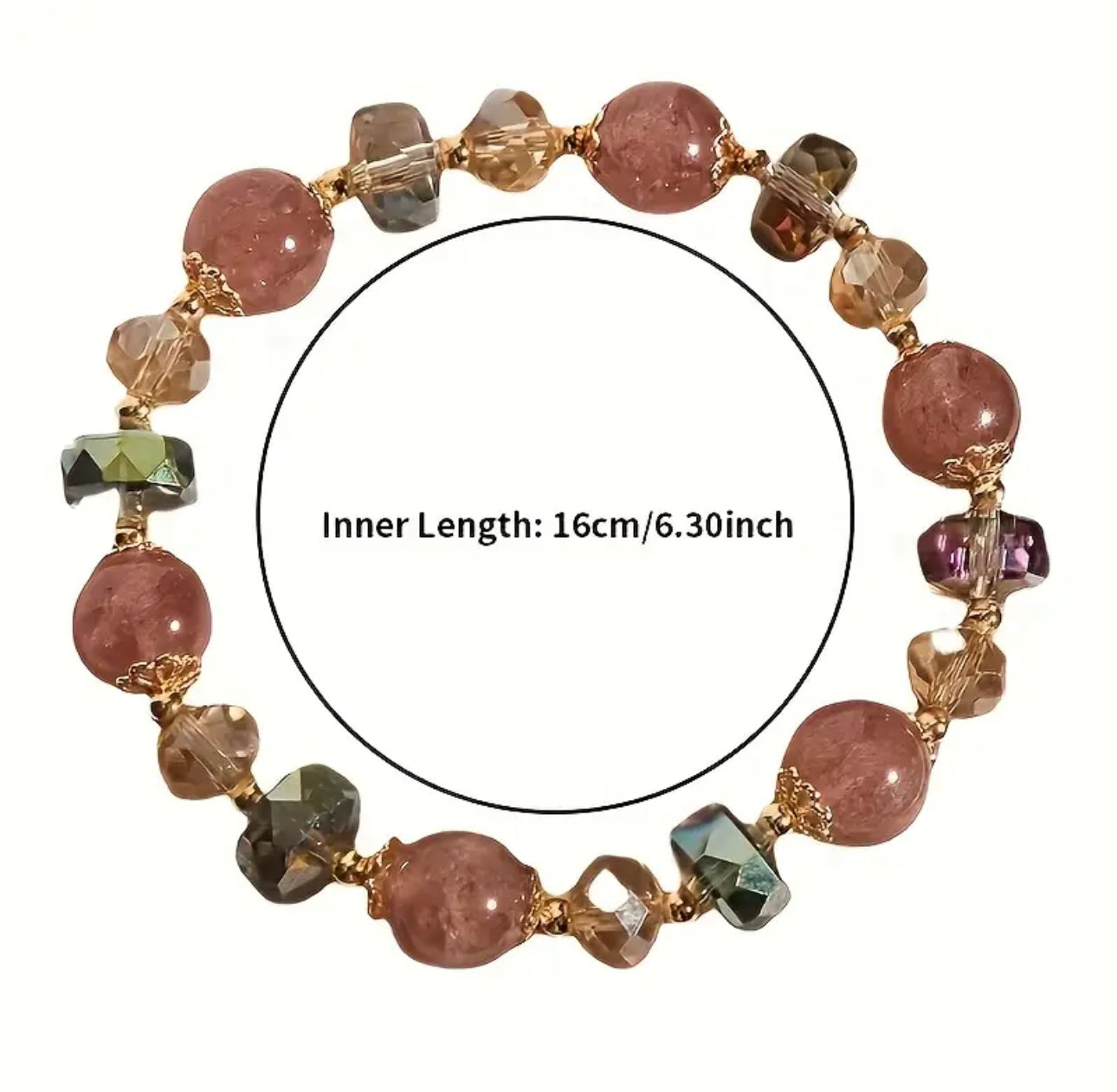 Elegant & Cute Style, Colorful Beaded Bracelet