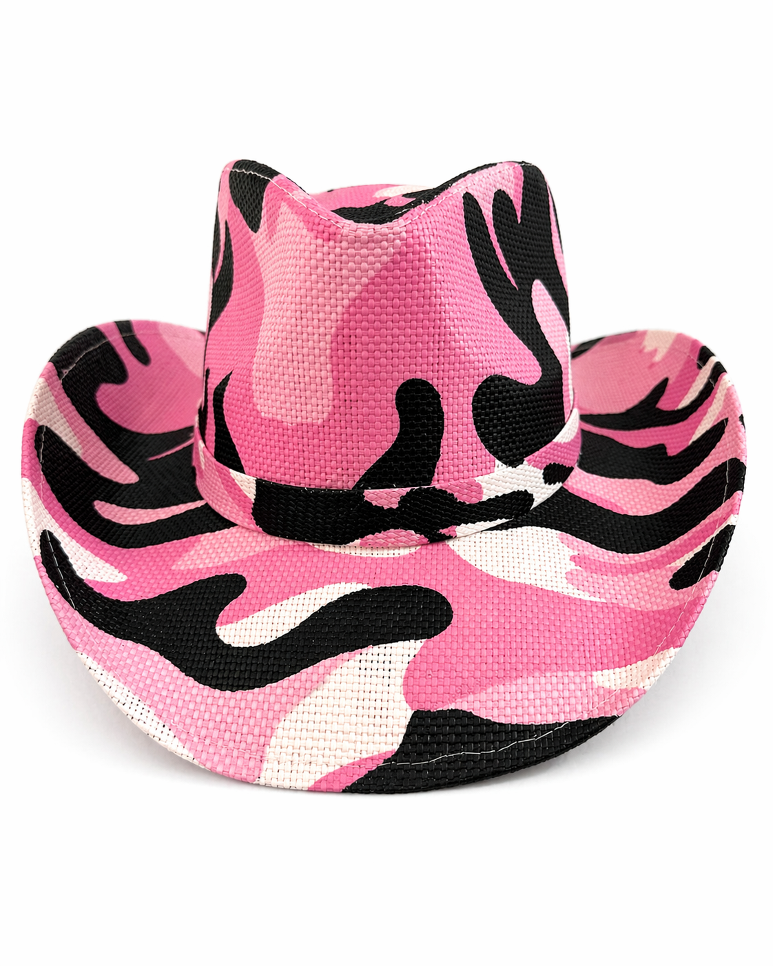 Wild West Cow Print Statement Hats