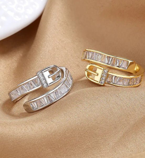 98MaisonMargiela/leater belt ring