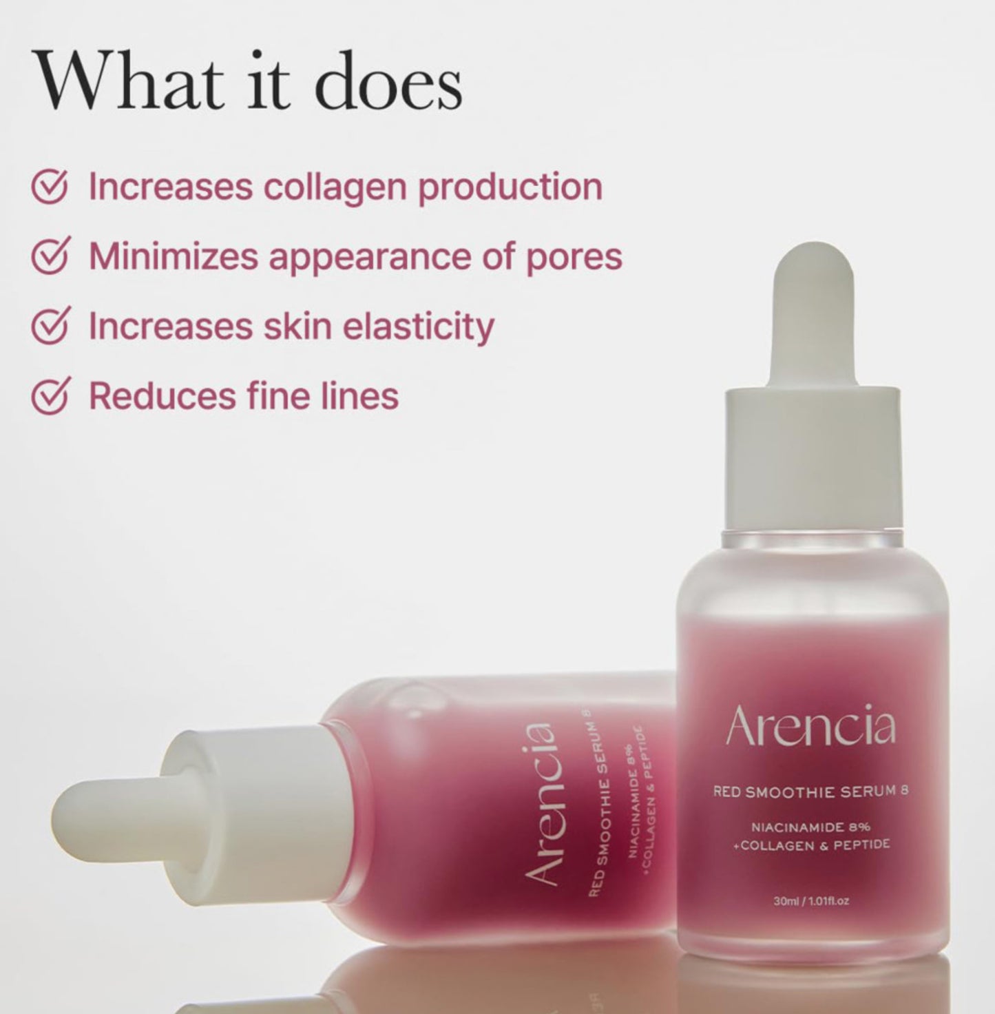 ARENCIA RED SMOOTHIE SERUM 8 - 30ML / 1.01 FL.OZ